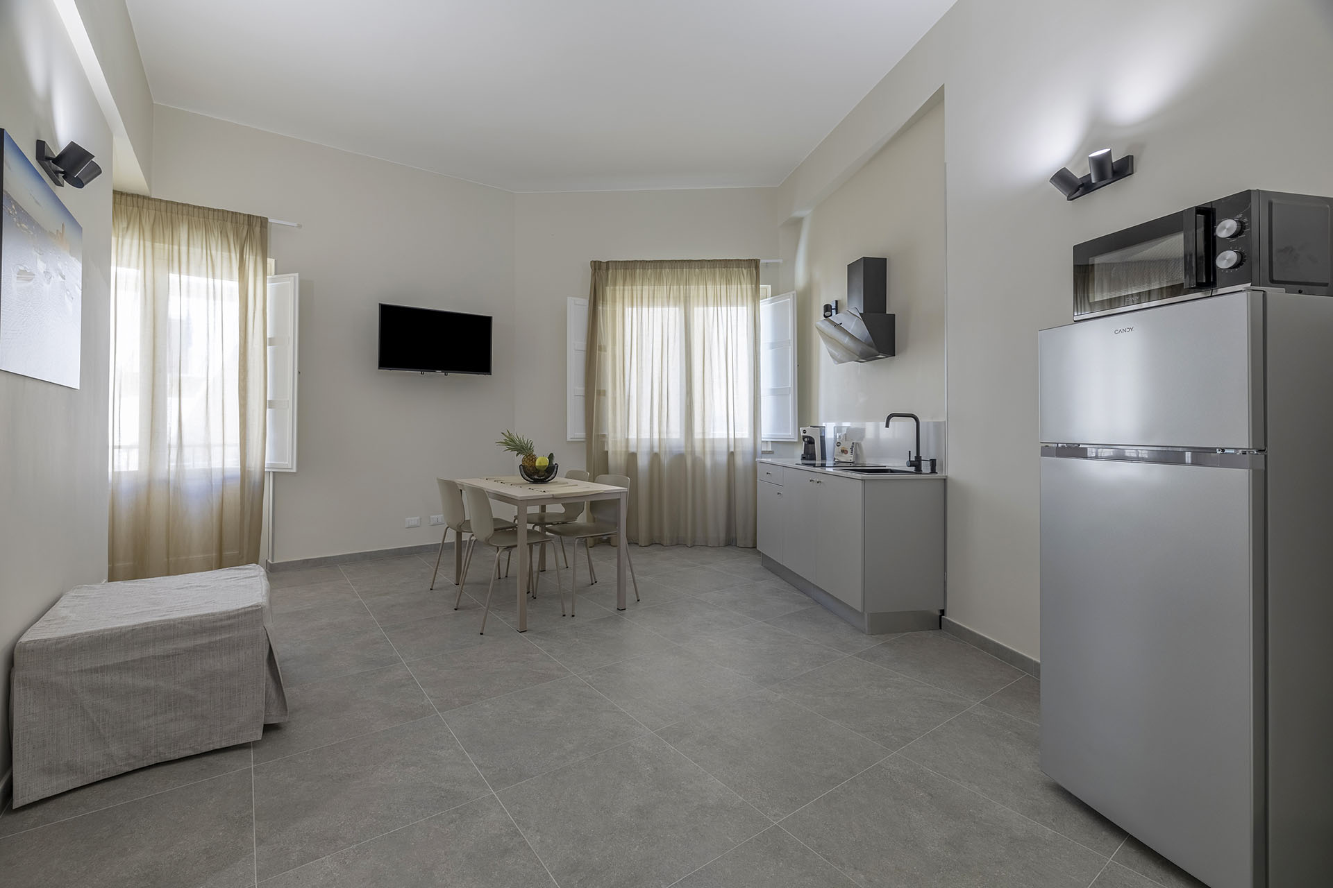 Appartamento bilocale con veranda esterna a Trapani